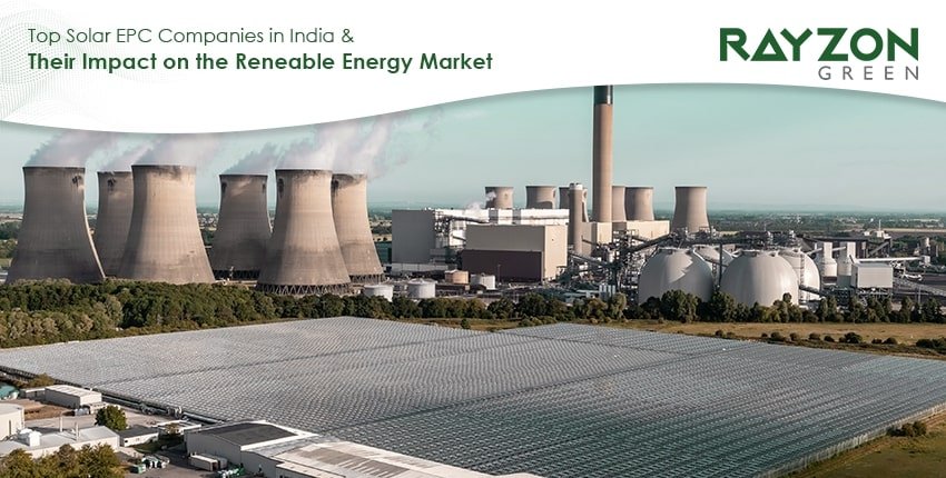 A high-efficiency solar EPC project in India by Rayzon Green, showcasing sustainable energy solutions, large-scale solar panel installations, and renewable energy impact.